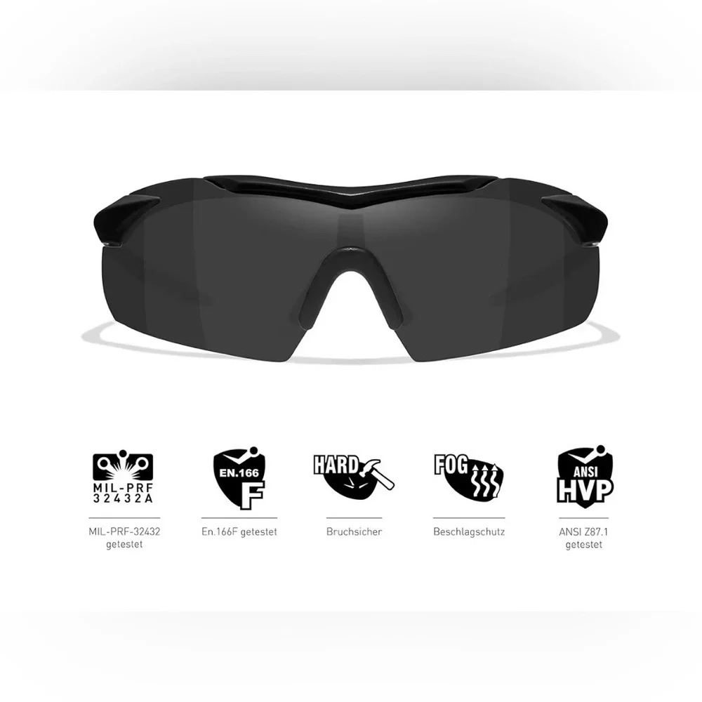 Wiley X unisex-adult Vapor Safety Glasses